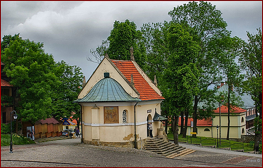 Klasztor i Bazylika Matki Boskiej Anielskiej - fragment dziedzica