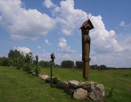 Sanktuarium wita Woda k.Wasilkowa na Podlasiu.Na Grze Krzyy.