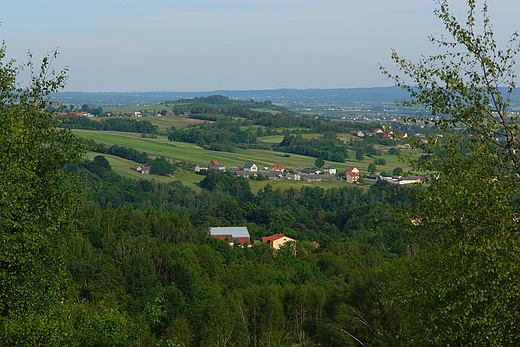 Widok na Strn ze zbocza Klonwki