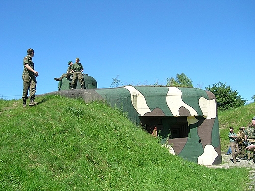 Dobieszowice.Schron bojowy nr 52 