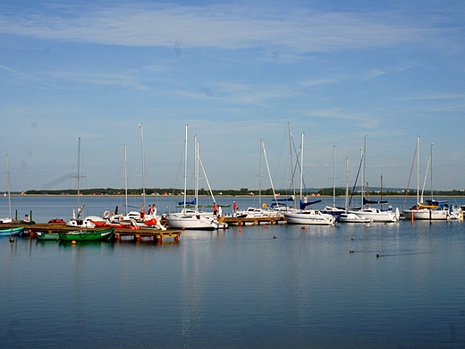 Jezioro Jamno - przysta