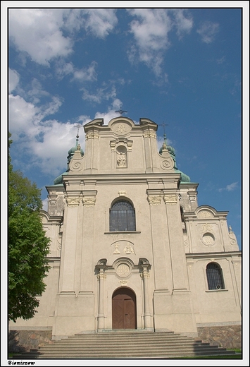 Bieniszew - barokowy koci p.w. Narodzenia Najwitszej Marii Panny