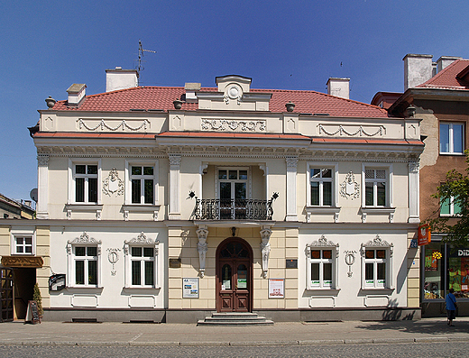 Biaystok. Kamieniczka w centrum miasta.