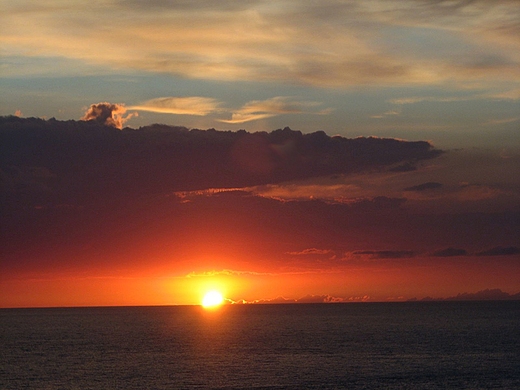 Zachód słońca w Kołobrzegu