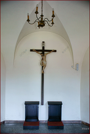 Koci pw.Najwitszej Maryi Panny Wniebowzitej w Nowym Winiczu - fragment kaplicy