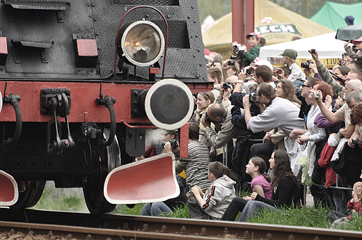 Wolsztyska publiczno. Parada parowozw 2010