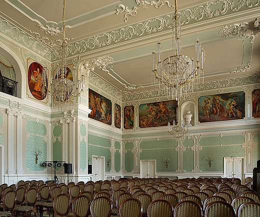 Biaystok. Sala Konferencyjna w Paacu Branickich.
