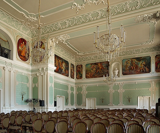 Biaystok. Sala Konferencyjna w Paacu Branickich.