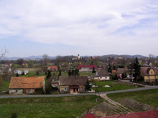 Panorama Krosnowic Kodzkich.