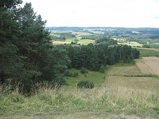 Suwalski Park Krajobrazowy widziany z Gry Cisowej