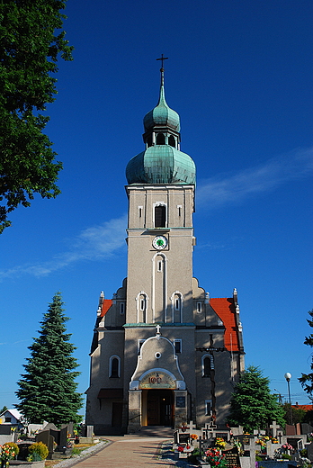 Kościół parafialny w Goczałkowicach.