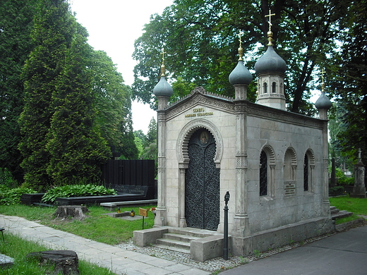 Warszawa. Cmentarz Ewangelicko-Augsburski. Grobowiec z 1850 r.