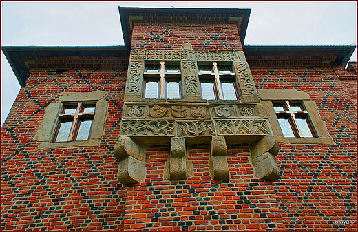 Zamek w Dbnie  pnogotycka  budowla z lat 1470-1480