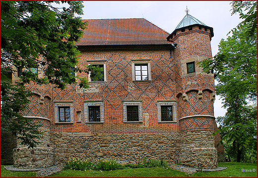 Zamek w Dbnie pnogotycka budowla z lat 1470-1480