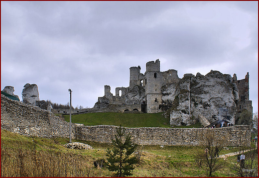 Zamek Ogrodzieniec w  Podzamczu