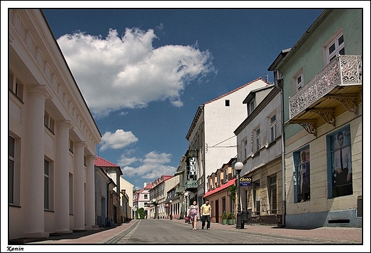 Konin - fragment ulicy 3 maja