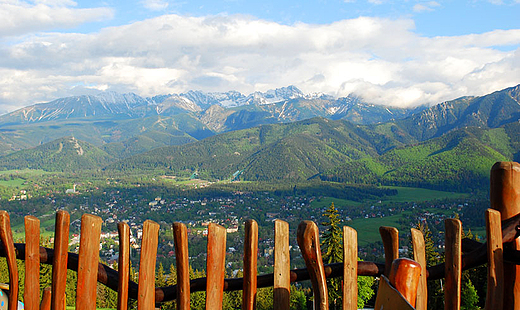 Gubawka. Widok na Tatry