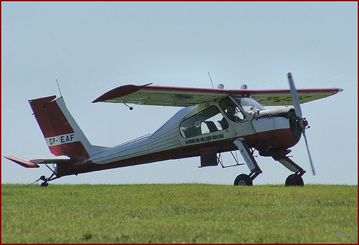 Lotnisko sportowe w  Aleksandrowicach - PZL104 Wilga 35A