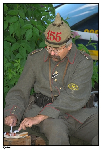 Kalisz - Kalisz - V Kaliska Blaszanka, onierz 155 Regimentu pruskiego z pocztku I wojny wiatowej