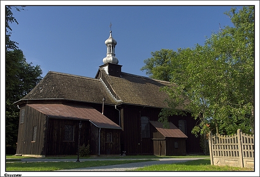 Droszew - drewniany koci p.w. Wszystkich witych