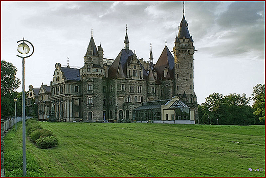 Rezydencja pruskiego rodu Tiele-Wincklerw w Mosznej - poowa XVIIw