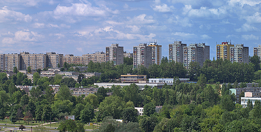 Sosnowiec. Osiedle rodula.