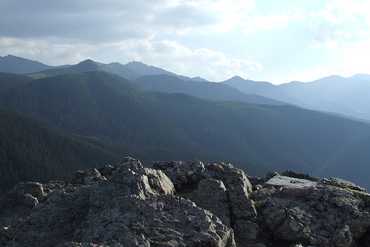 Widok z Kopieca Wielkiego