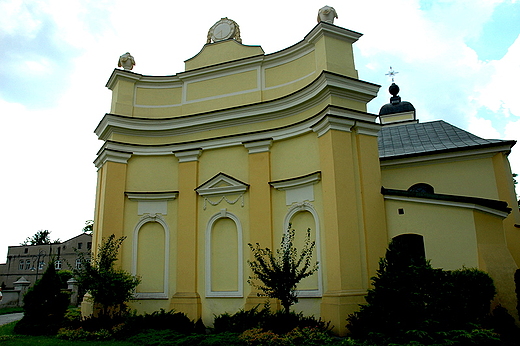 Szczekociny - obramowanie prezbiterium