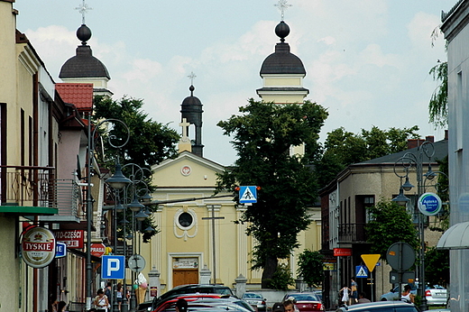 Szczekociny - brya barokowego kocioa parafialnego