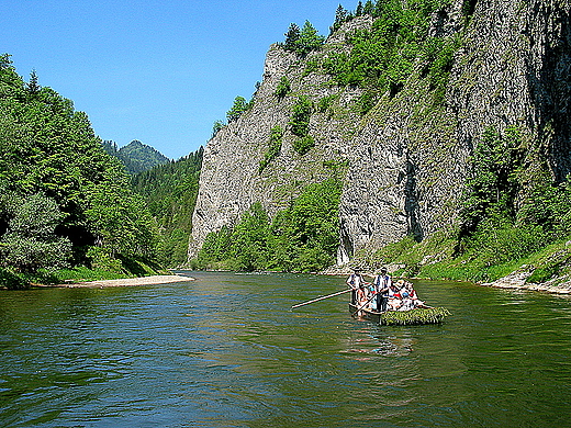 Szczawnica - tratwy pod Sokolic