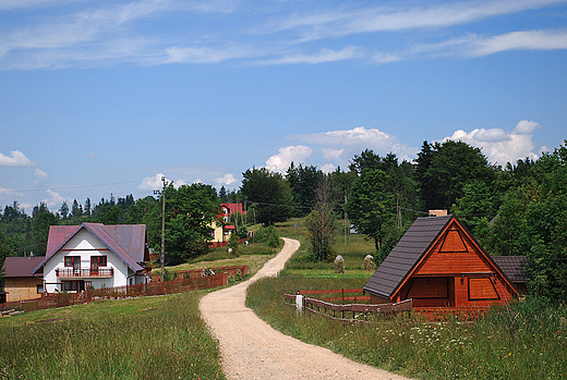 W drodze ze Zwardonia na Rachowiec.