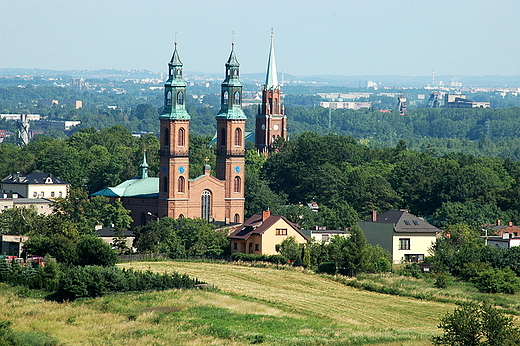 Piekary lskie - widok na miasto