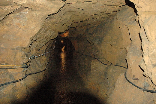 Tarnowskie Gry - sztolnia przy szybie Anio w kopalni srebra