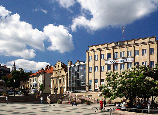 Bielsko-Biala. Plac Chrobrego.