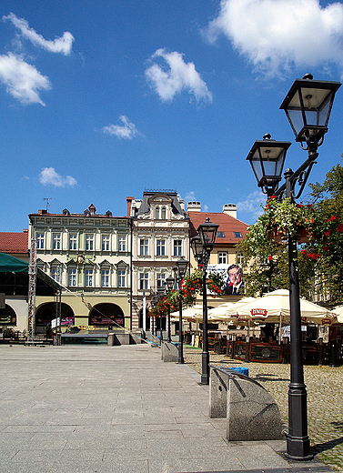 Bielsko-Biaa. Fragment rynku.