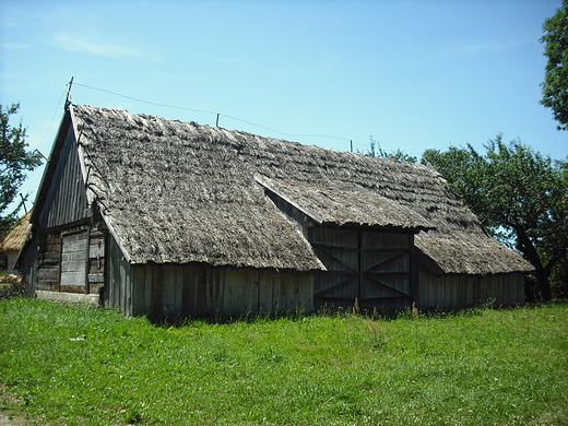 Lipce Reymontowskie. Muzeum Regionalne im. W. St. Reymonta. Stara stodoa.