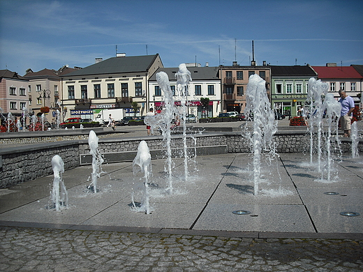 Skierniewice. Rynek.