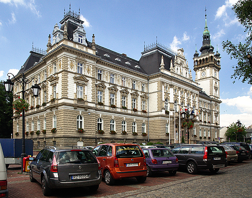 Bielsko-Biaa.Neorenesansowy ratusz zbudowany w 1895-97r.