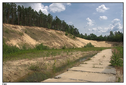 Lipa - fragment kopalni piasku