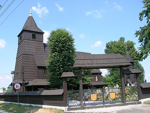 Drewniany kościół św. Barbary w Górze