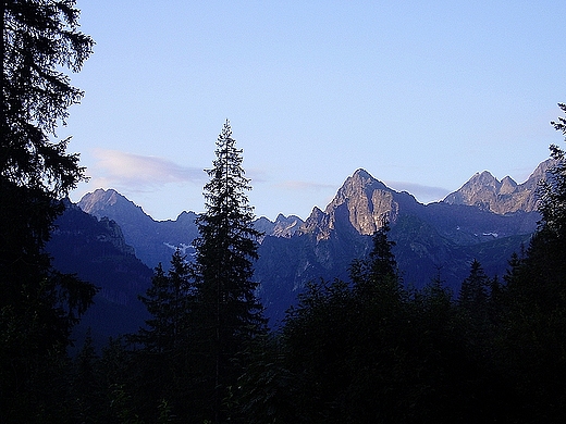 Widok z Doliny Biaki