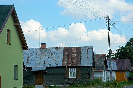 Ostrw Lubelski - pierzeja uliczna