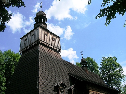 Jawiszowice .Drewniany koci w. Marcina (1692).