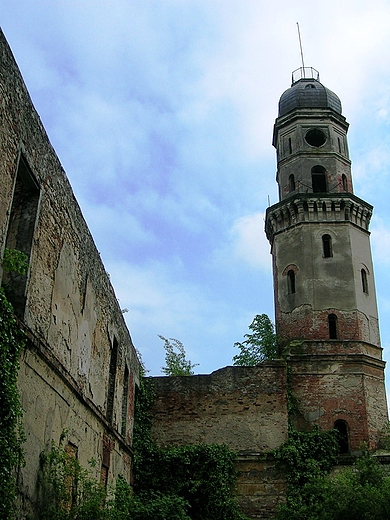 Strzelce Opolskie.Ruiny zamku.