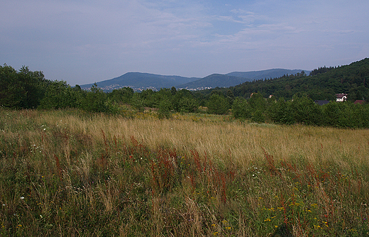 Panorama Beskidu Maego.