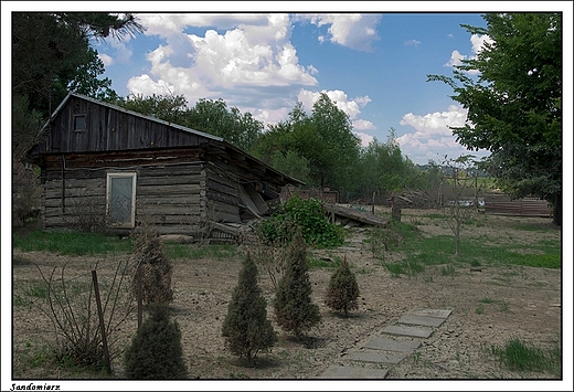 Sandomierz - przedmiecia miasta zniszczone przez powd w 2010 roku