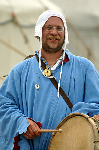 redniowieczny bard rodem ze Skandynawi. Grunwald 2010