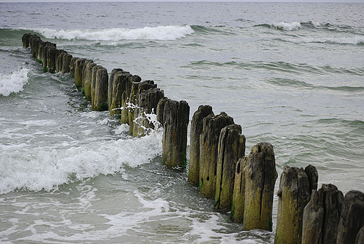 Falochron. Ustka