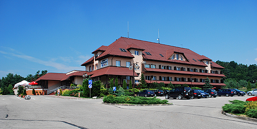 Podlesice. Hotel Ostaniec.