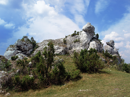 Wapienne skay na Gorze Zborw.